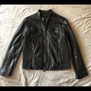 John Varvatos Star U.S.A Leather Jacket